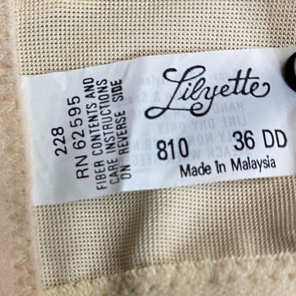 NWT Lilyette All Day Everyday Fashion Support Lycra Nude 36DD Bra - Picture 12 of 13